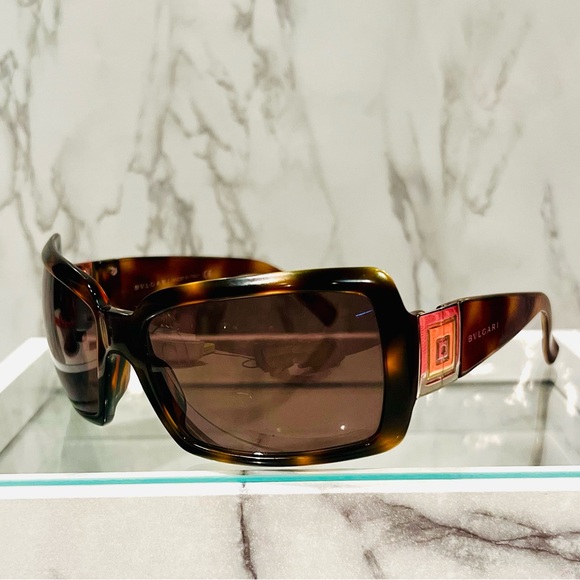 BVLGARI Accessories - Bulgari Tortoise Shell Sunglasses